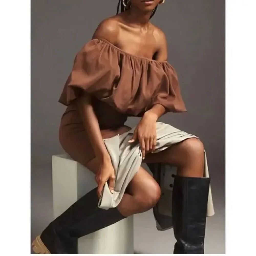 Nikita Mhaisalkar Off-The-Shoulder Bubble Dress NWT